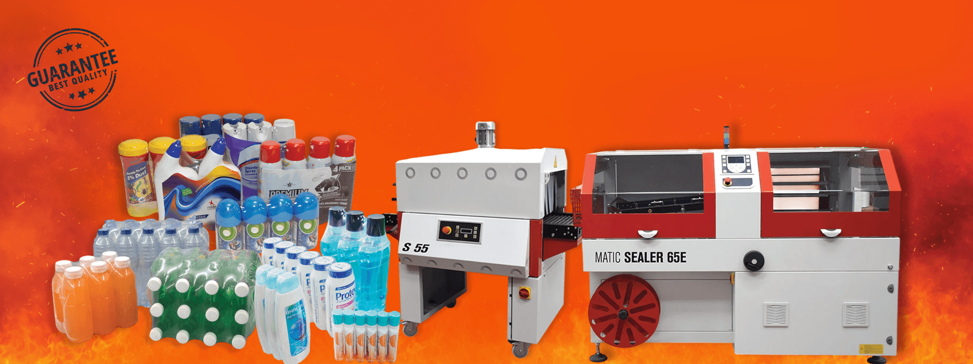 Tunel paketimi termo‑tkurrës- S 55 DC HS