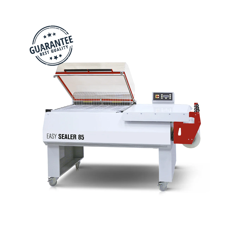 Makinë paketimi me film termo-tkurrës, për produktet voluminoze- 85